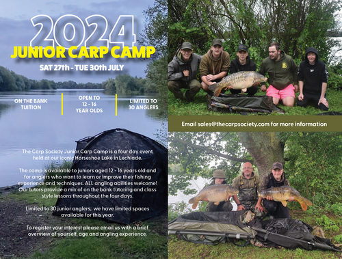 JUNIOR CARP CAMP 2024