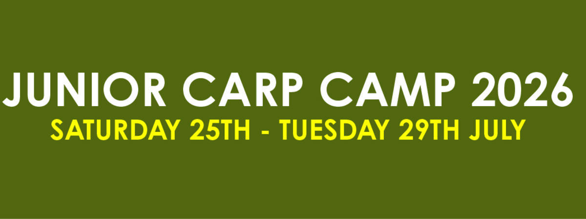 JUNIOR CARP CAMP 2026