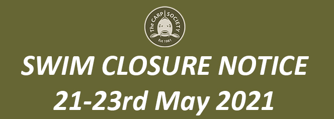 SWIM CLOSURES 21/22/23 MAY 