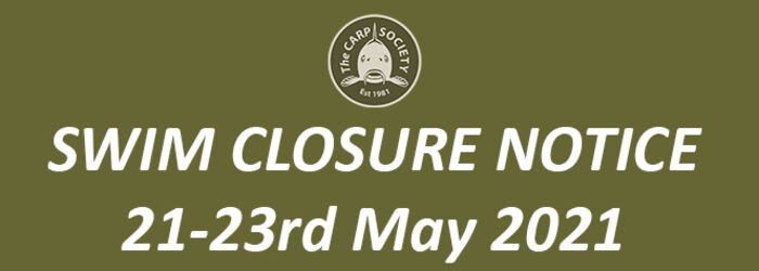 SWIM CLOSURES 21/22/23 MAY SWIM CLOSURES 21/22/23 MAY