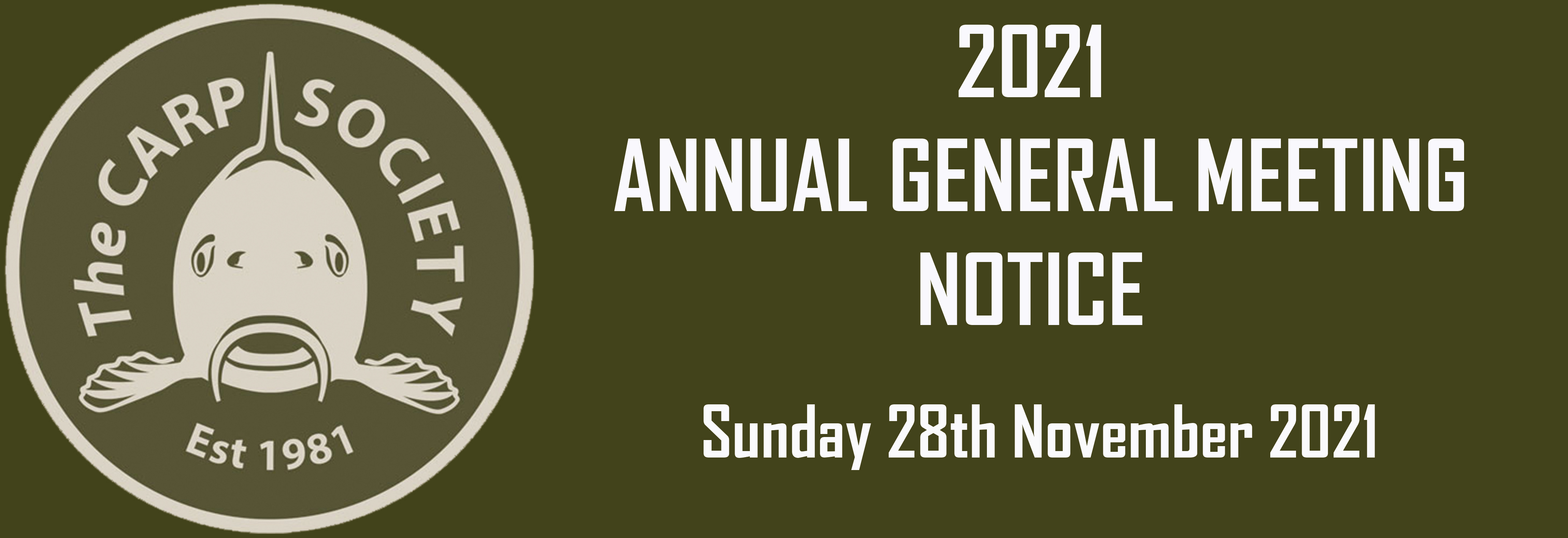 AGM NOTIFICATION NOV 2021