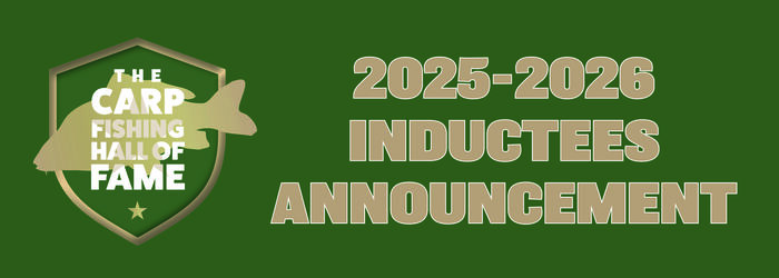 Carp Fishing Hall of Fame 2025 inductees