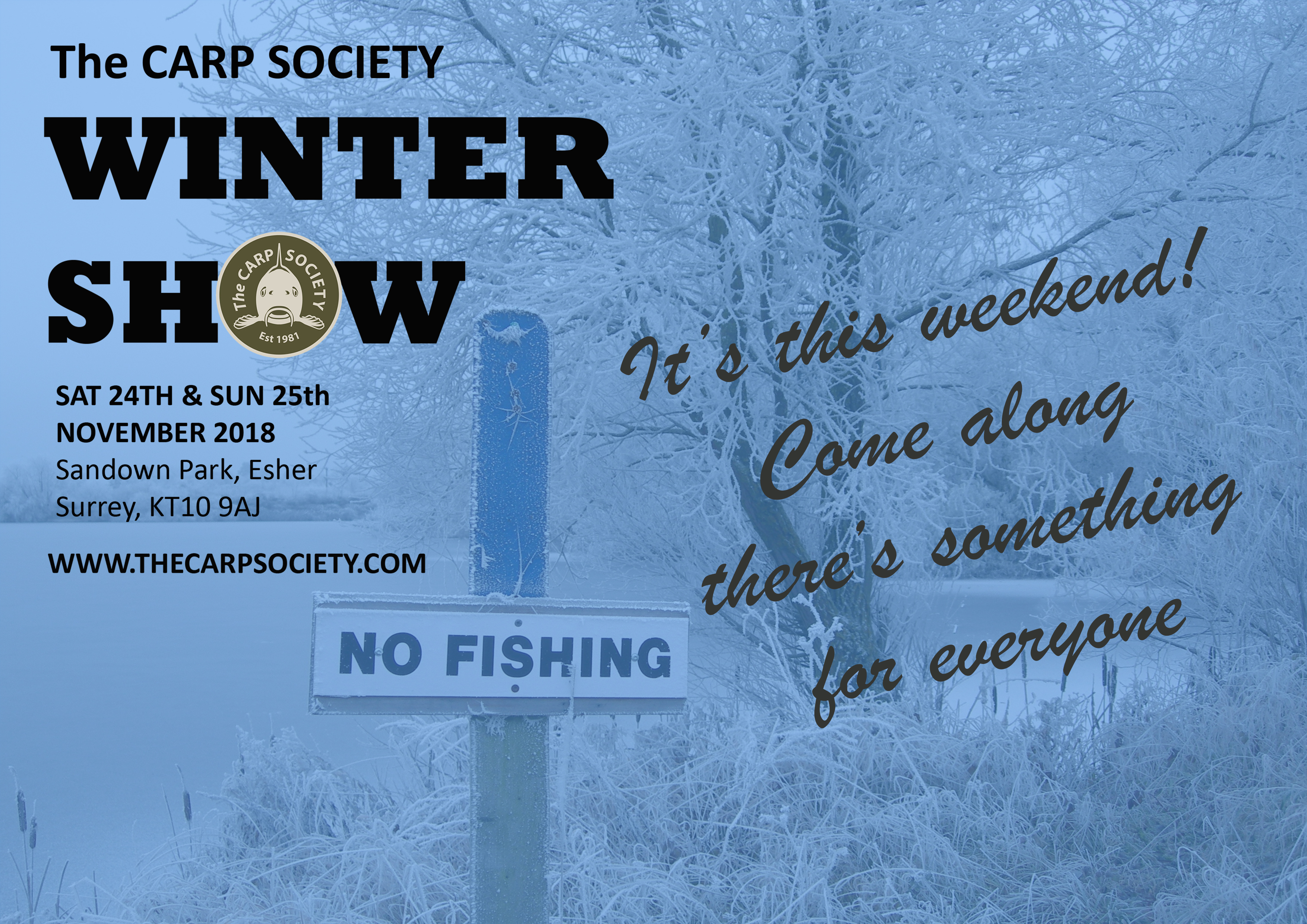 CARP SOCIETY WINTER SHOW 2018 CARP SOCIETY WINTER SHOW 2018