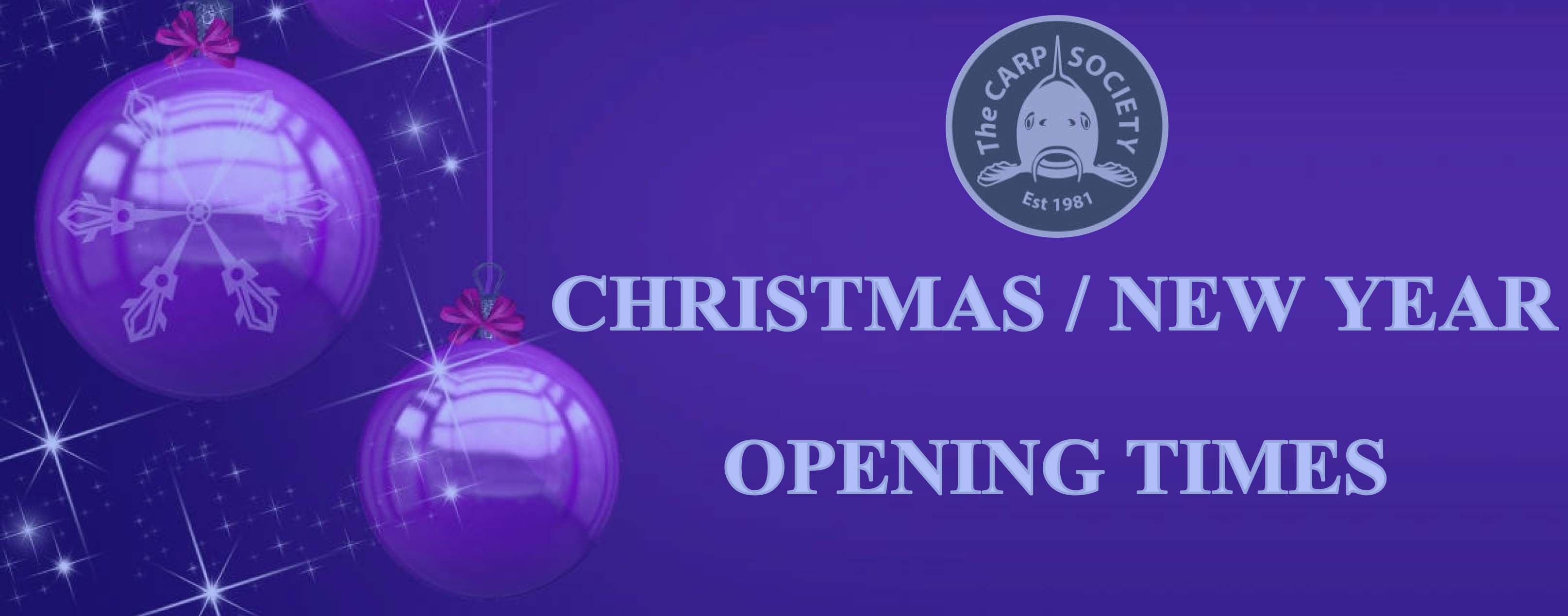 Christmas opening times 