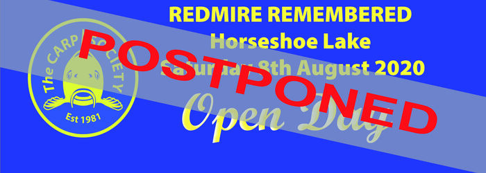 HORSESHOE LAKE OPEN DAY POSTPONED