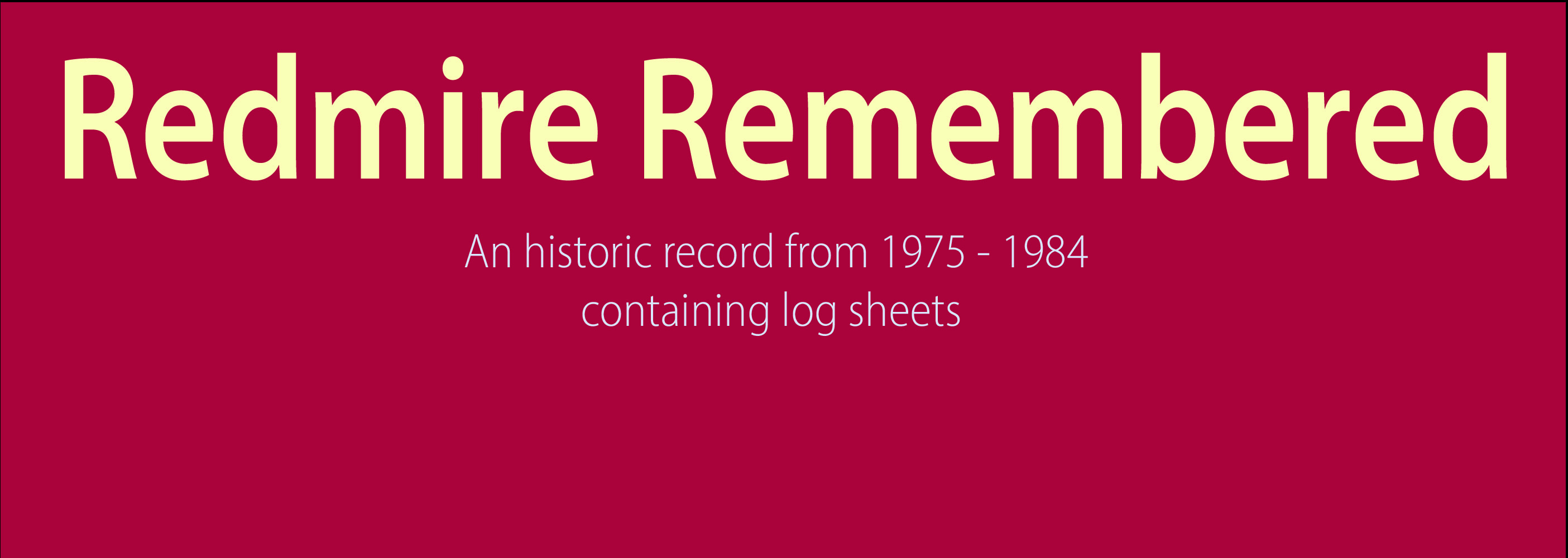 Redmire Remembered Book Delay Redmire Remembered Book Delay