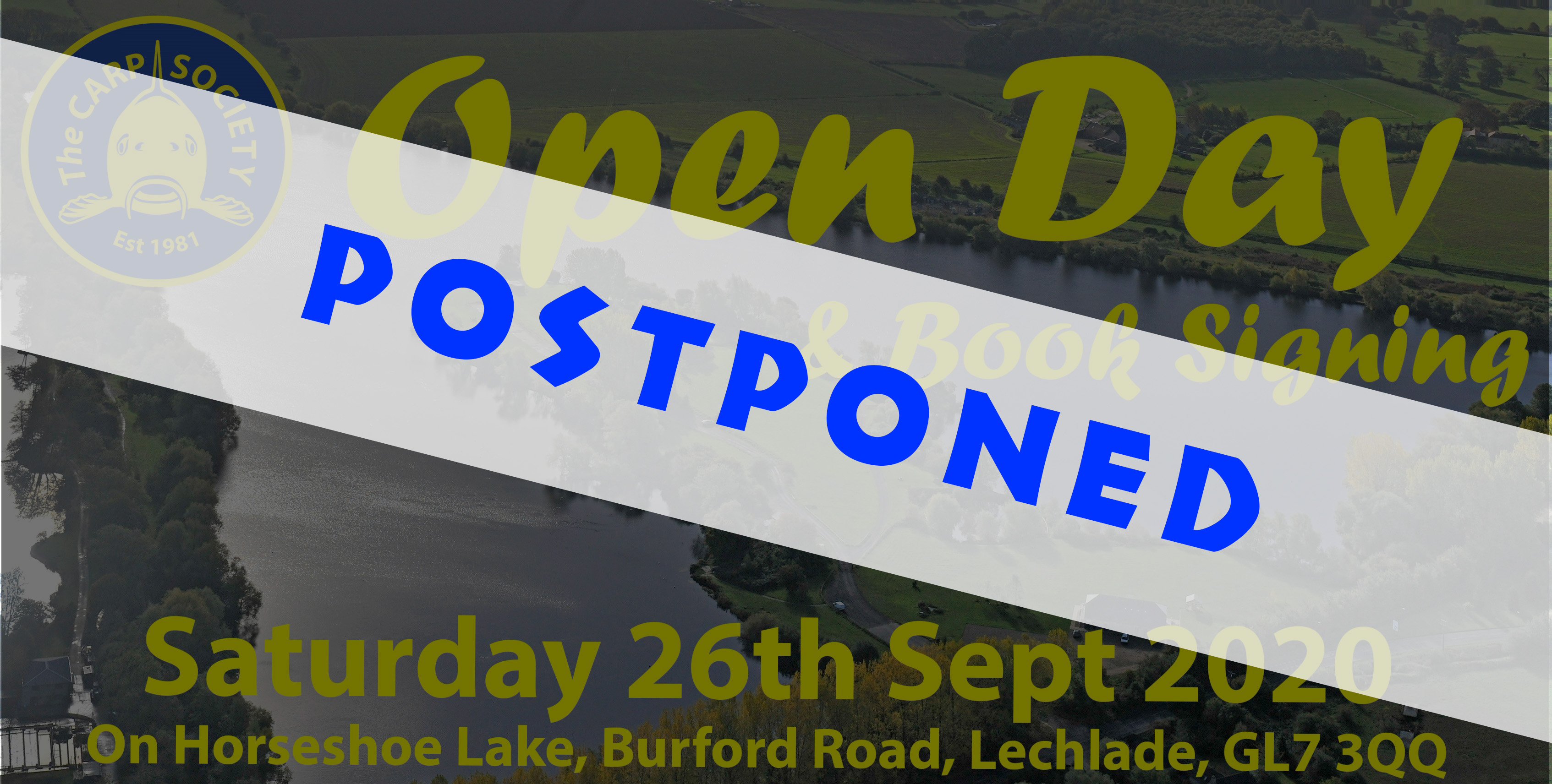 HORSESHOE LAKE OPEN DAY SEPT 2020 POSTPONED