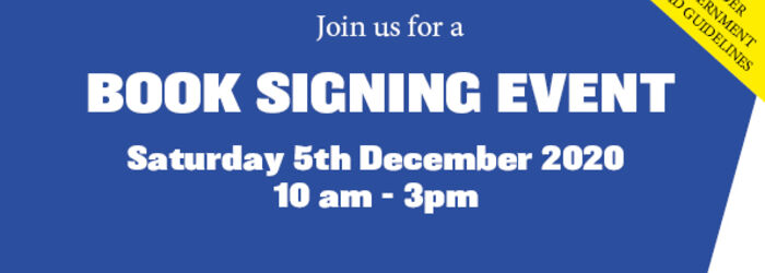 BOOK SIGNING EVENT 05th DECEMBER 2020